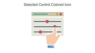 Selected Control Colored Icon In Powerpoint Pptx Png And Editable Eps Format