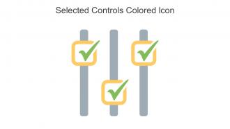 Selected Controls Colored Icon In Powerpoint Pptx Png And Editable Eps Format
