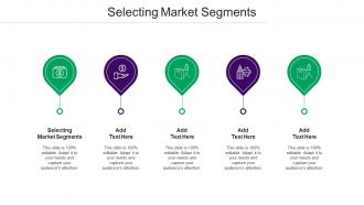 Selecting Market Segments Ppt Powerpoint Presentation Ideas Cpb