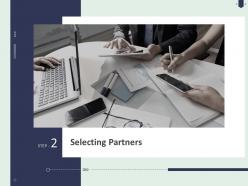 Selecting partners ppt powerpoint presentation infographics styles