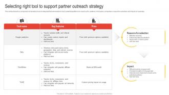 Selecting Right Tool To Support Partner Outreach Strategy Nurturing Relationships