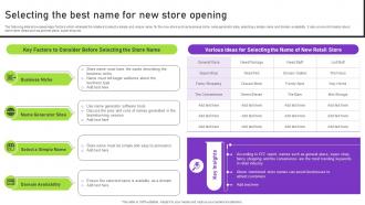 Selecting The Best Name For New Store Opening Strategies To Successfully Open