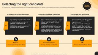 Selecting The Right Candidate Ultimate Guide To Hr Talent Acquisition