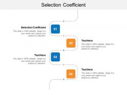 Selection coefficient ppt powerpoint presentation inspiration cpb