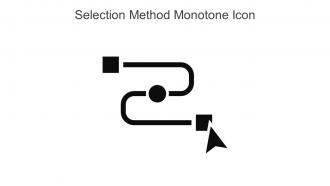 Selection Method Monotone Icon In Powerpoint Pptx Png And Editable Eps Format