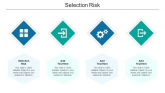 Selection Risk In Powerpoint And Google Slides Cpb