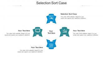 Selection sort case ppt powerpoint presentation slides designs cpb