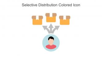 Selective Distribution Colored Icon In Powerpoint Pptx Png And Editable Eps Format
