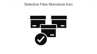 Selective Files Monotone Icon In Powerpoint Pptx Png And Editable Eps Format