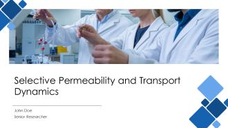 Selective Permeability And Transport Dynamics PPT Example AT