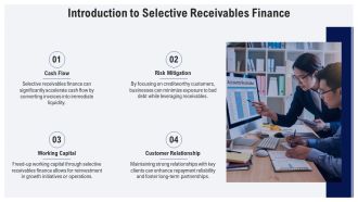 Selective Receivables Finance For Business Growth PPT Sample AT Ideas Compatible