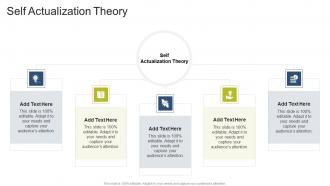 Self Actualization Theory In Powerpoint And Google Slides Cpb