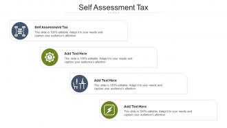 Self Assessment Tax Ppt Powerpoint Presentation Show Master Slide Cpb