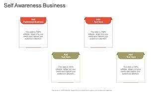 Self Awareness Business In Powerpoint And Google Slides Cpb