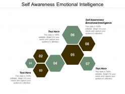 Self awareness emotional intelligence ppt powerpoint presentation slides example cpb