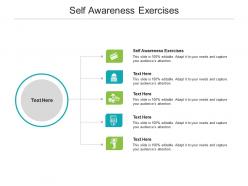 Self awareness exercises ppt powerpoint presentation ideas layouts cpb