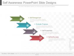 Self awareness powerpoint slides designs
