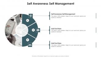 Self Awareness Self Management In Powerpoint And Google Slides Cpb