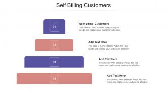 Self Billing Customers Ppt Powerpoint Presentation Professional Ideas Cpb