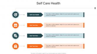 Self Care Health In Powerpoint And Google Slides Cpb