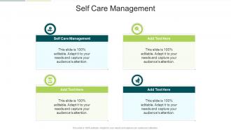 Self Care Management In Powerpoint And Google Slides Cpb