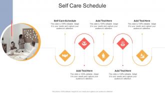 Self Care Schedule In Powerpoint And Google Slides Cpb