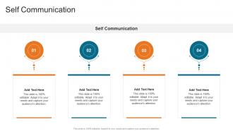 Self Communication In Powerpoint And Google Slides Cpb