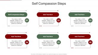 Self Compassion Steps In Powerpoint And Google Slides Cpb