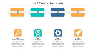 Self contractor loans ppt powerpoint presentation slides ideas cpb