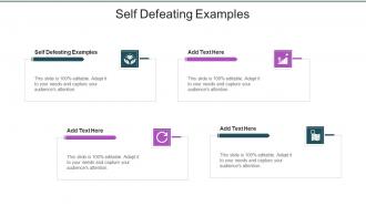 Self Defeating Examples In Powerpoint And Google Slides Cpb