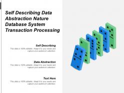 Self describing data abstraction nature database system transaction processing