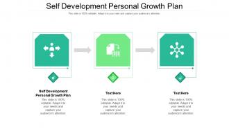 Self development personal growth plan ppt powerpoint presentation file graphics tutorials cpb