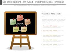Self development plan good powerpoint slides templates