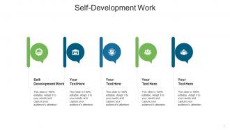 Self development work ppt powerpoint presentation professional visuals cpb