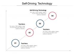 Self driving technology ppt powerpoint presentation ideas shapes cpb