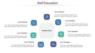 Self education ppt powerpoint presentation slides deck cpb