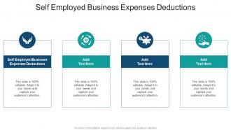 Self Employed Business Expenses Deductions In Powerpoint And Google Slides Cpb