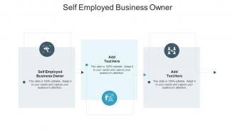 Self Employed Business Owner In Powerpoint And Google Slides Cpb