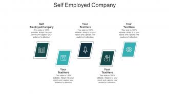 Self employed company ppt powerpoint presentation slides styles cpb