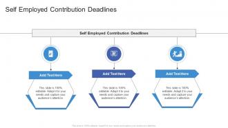 Self Employed Contribution Deadlines In Powerpoint And Google Slides Cpb