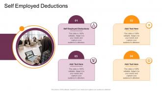 Self Employed Deductions In Powerpoint And Google Slides Cpb