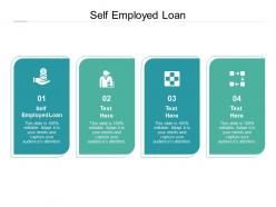 Self employed loan ppt powerpoint presentation styles graphics example cpb