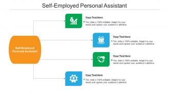 Self employed personal assistant ppt powerpoint presentation infographic template ideas cpb