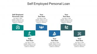 Self employed personal loan ppt powerpoint presentation slides diagrams cpb