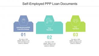 Self employed ppp loan documents ppt powerpoint presentation professional format cpb