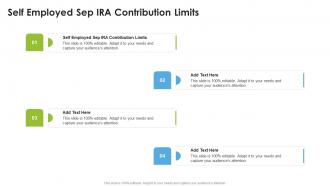 Self Employed Sep Ira Contribution Limits In Powerpoint And Google Slides Cpb