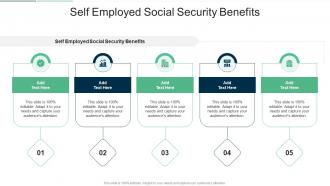 Self Employed Social Security Benefits In Powerpoint And Google Slides Cpb