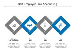 Self employed tax accounting ppt powerpoint presentation portfolio deck cpb