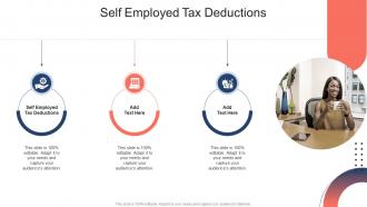 Self Employed Tax Deductions In Powerpoint And Google Slides Cpb