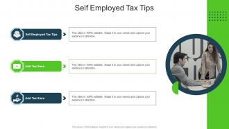 Self Employed Tax Tips In Powerpoint And Google Slides Cpb